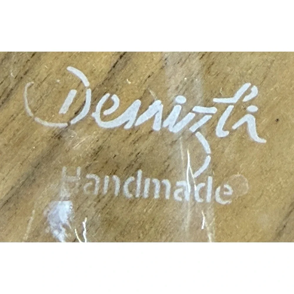 Denizli Clear Glass Wine Decanter Hand Made in Turkey 10x7.5